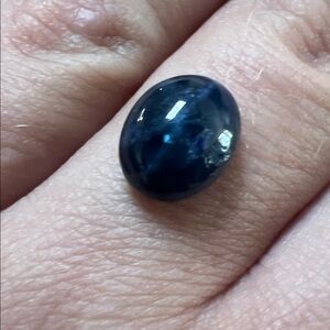 Blue Star Sapphire Unidentified Loose Gemstone